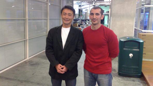 Kazunori Yamauchi and Ahmed Al Azmi