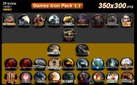 Games icon pack 1.0 и 1.1