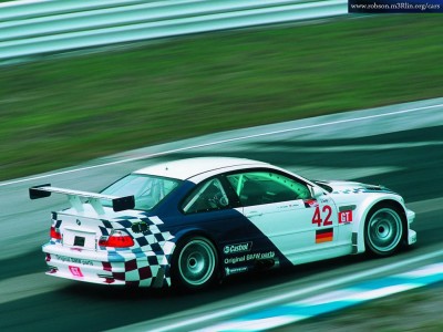 BMW M3 GTR Race Car 2001