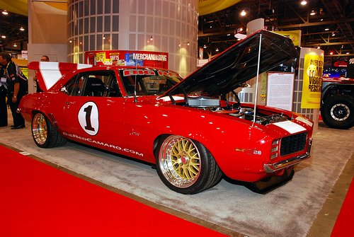 Лучший отечественный автомобиль - James Shipka 1967 Chevrolet Camaro Rally Sport (Big Red)